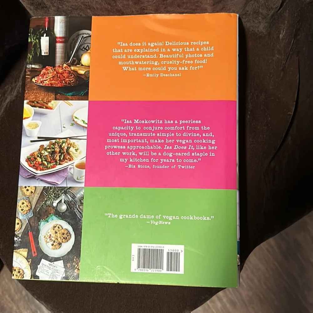 Isa Does It Vegan Cookbook New